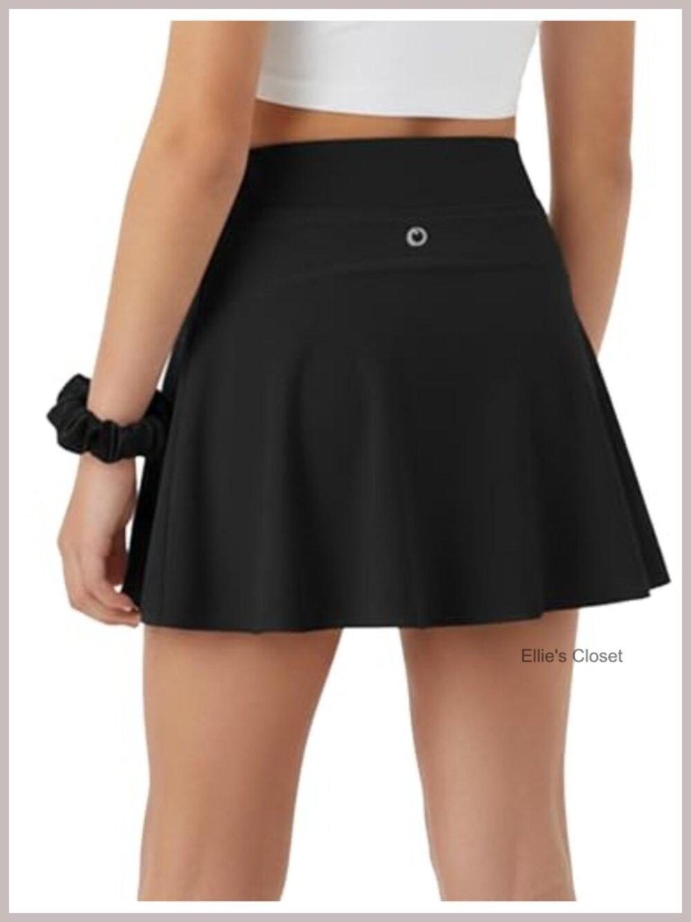 Girls Tennis Skort with Shorts Pocket Quick-Dry Athletic Skirt